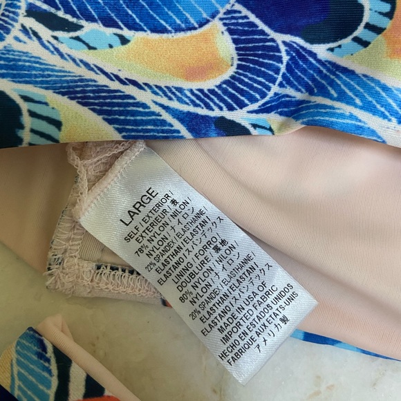 Mara Hoffman Pink Peacock Bikini - Picture 5 of 8